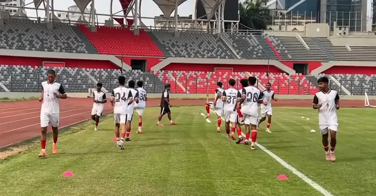 সাফ চ্যাম্পিয়নশিপ টুর্নামেন্টার জন্য প্রস্তুতি নিচ্ছে অনূর্ধ্ব-২০ দল